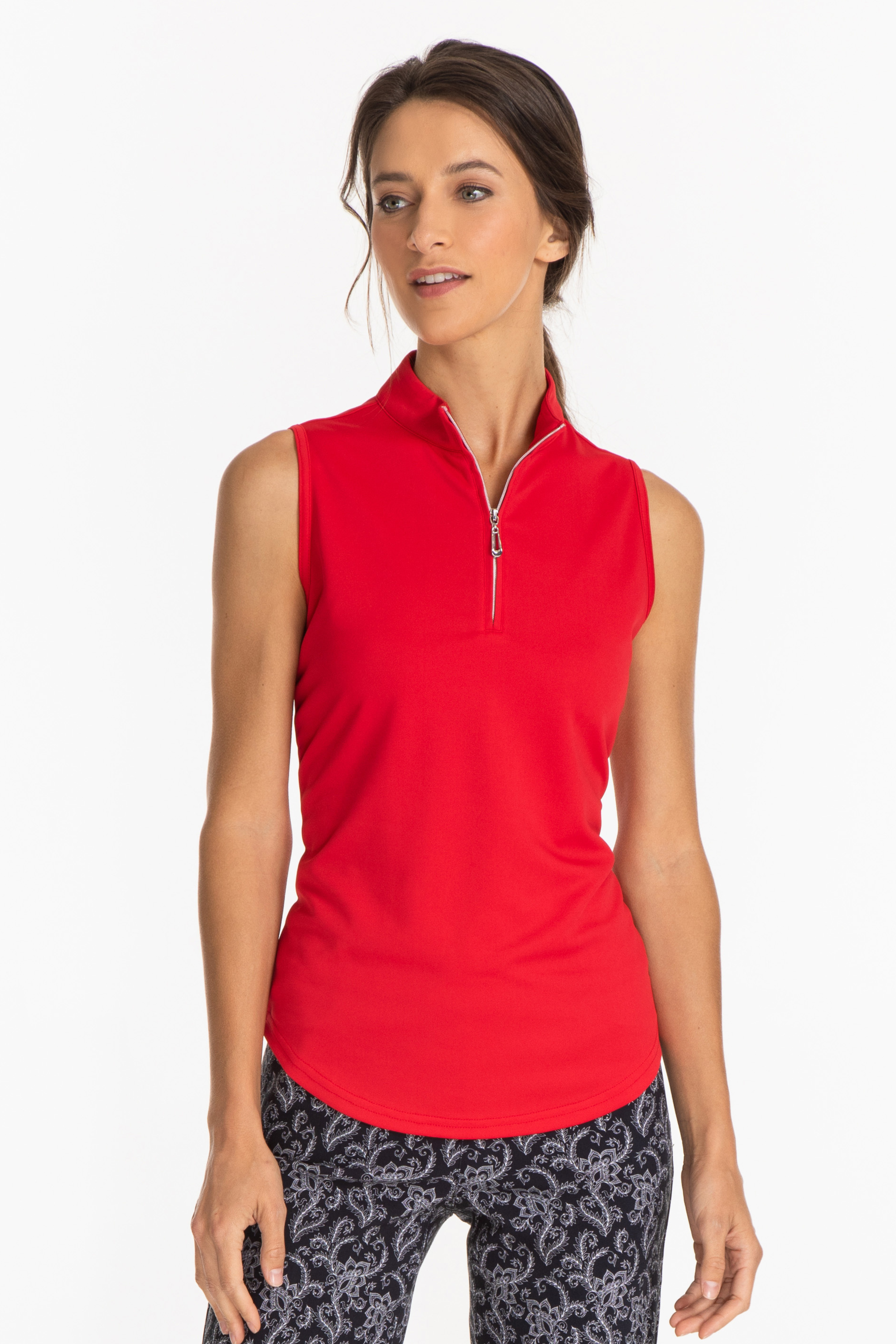 Courte Sleeveless Polo