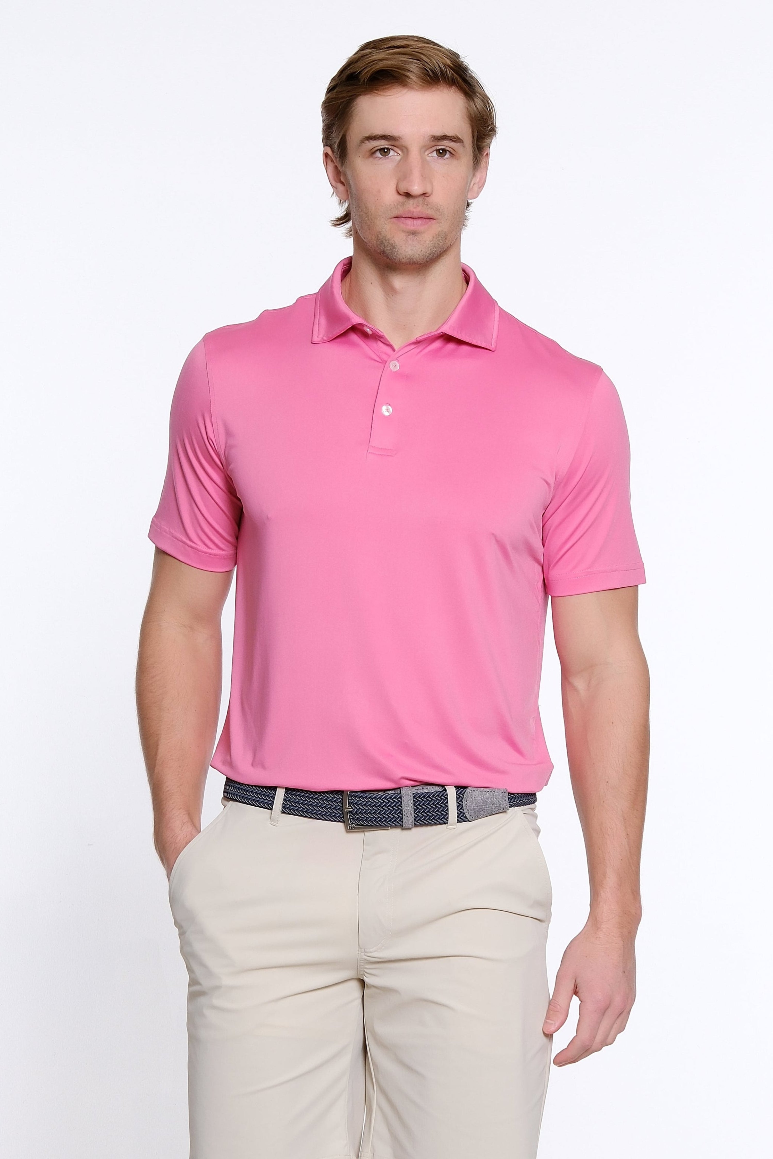 Solid Polo - Azalea – SYI Brands-Sport Haley