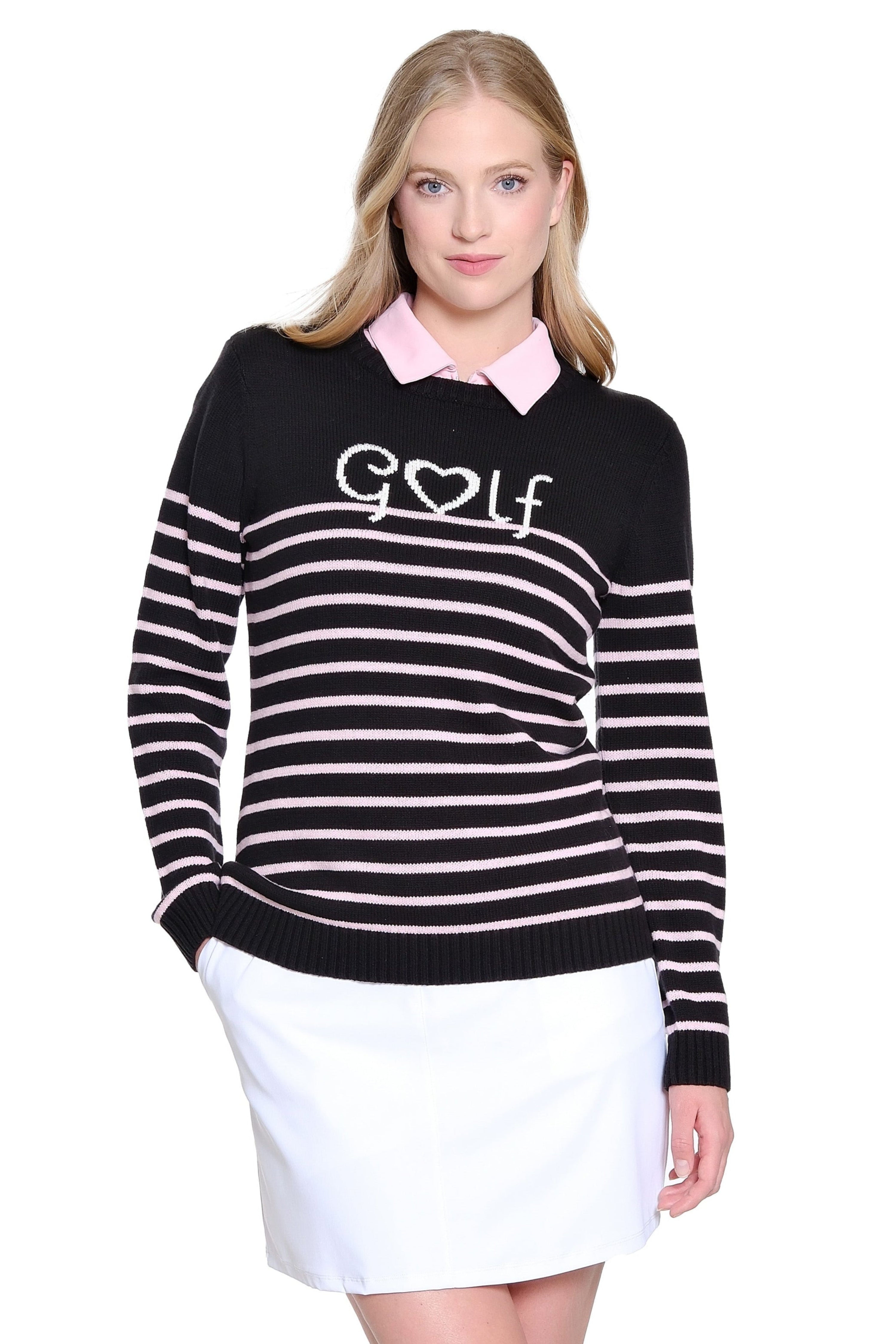 I Love Golf Crew Sweater – SportHaley.com