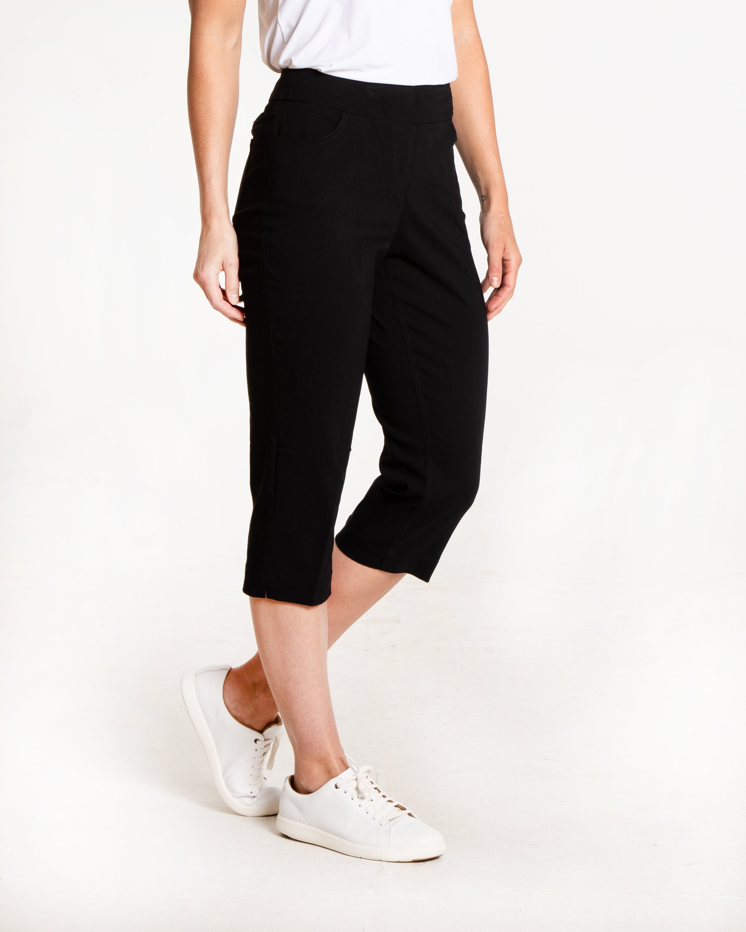 ショートパンツ [MATINKIM]capri slit pants in gray CAPRI SLIT PANTS IN GREY - MATINKIM