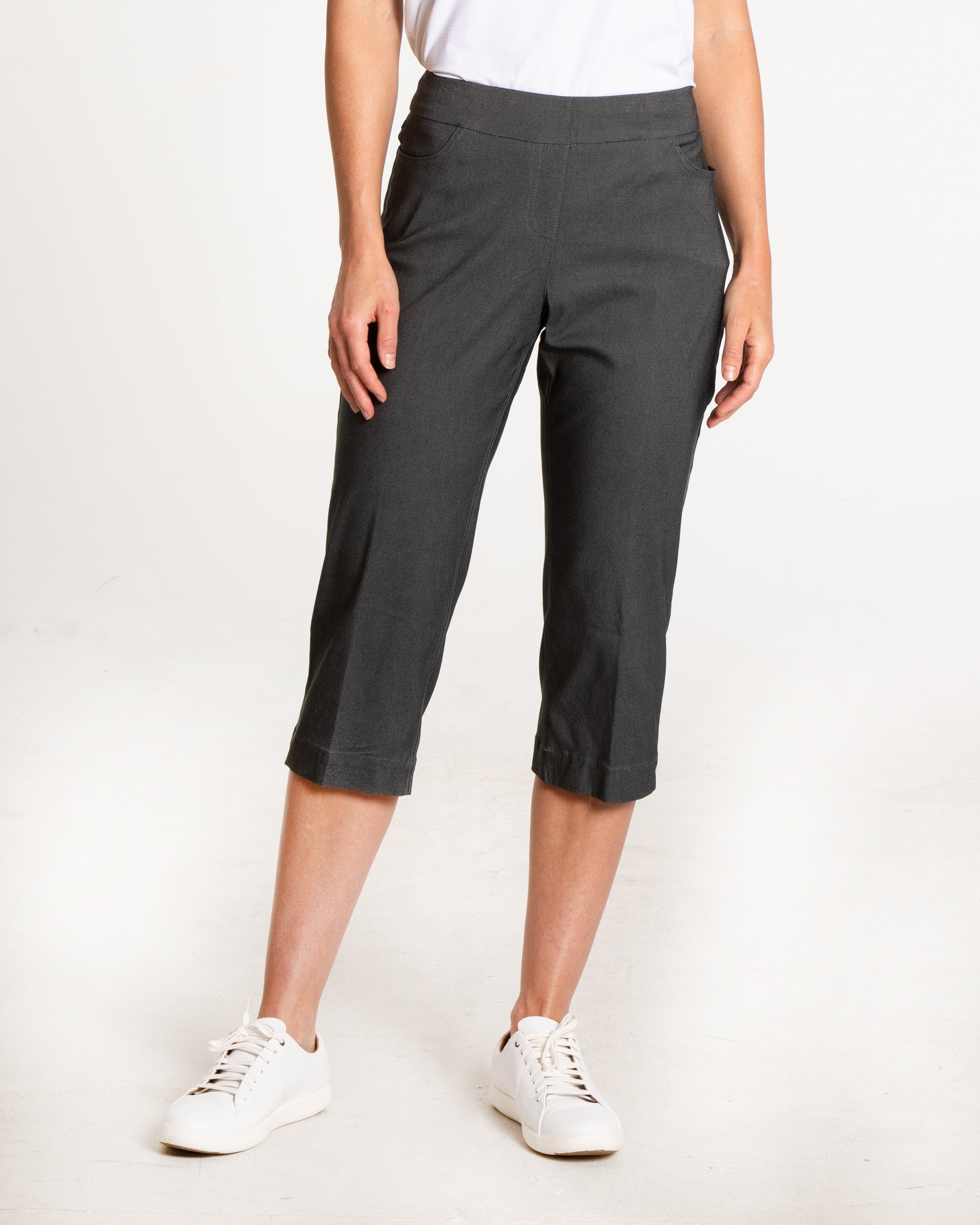 Women's Black Trousers, Capris & Shorts – Slimsation By Multiples
